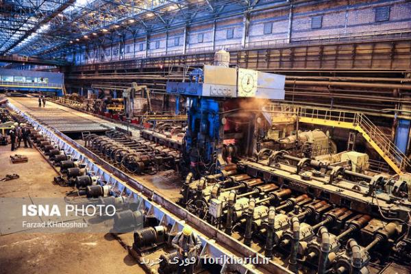 افزایش ۱۵ درصدی تولید محصولات صنعتی ذوب آهن امسال