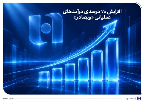 افزایش 70 درصدی درآمدهای عملیاتی وبصادر